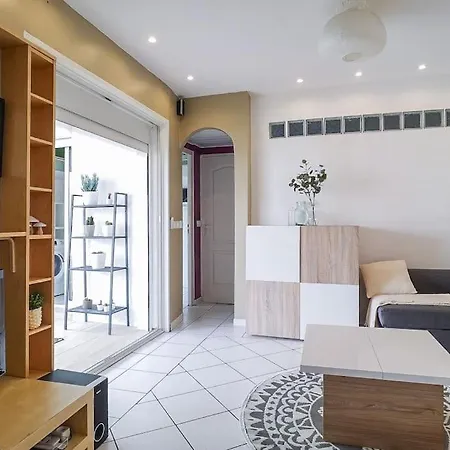 La Maison Du Surfeur, T2, Clim, Terrasse, Pkg, Centre Apartamento Montpellier